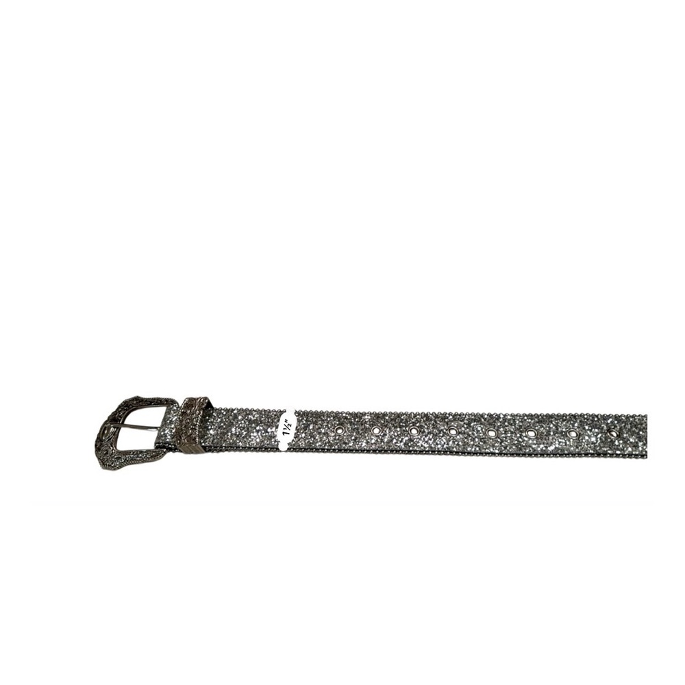 Buckle Glitz Rhinestone Belt - Picture 11 of 16
